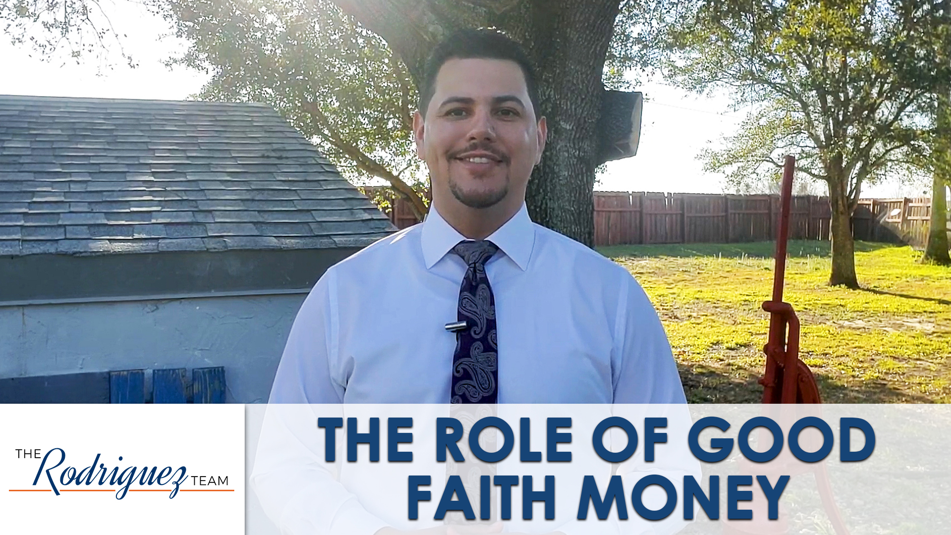 Why Is Good Faith Money Important?