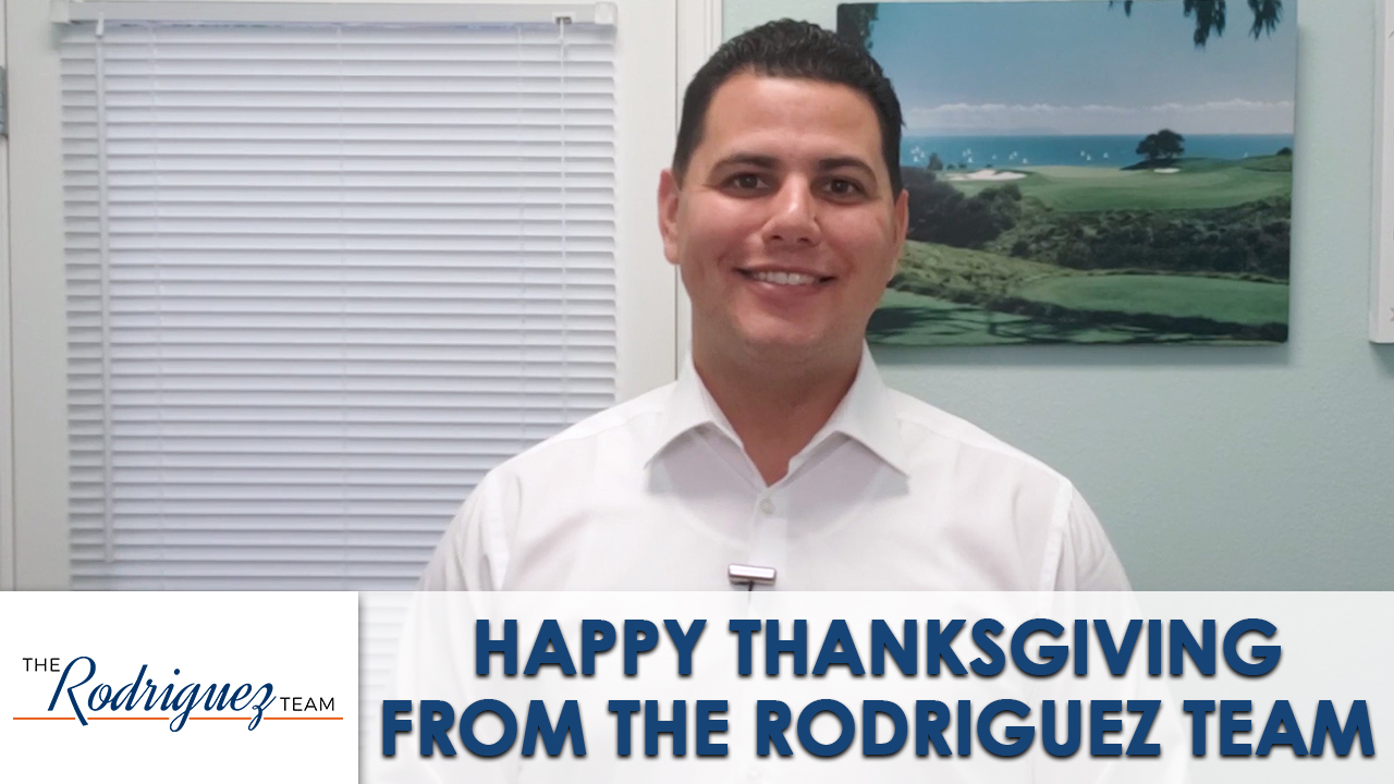 The Rodriguez Team Wishes You a Happy Thanksgiving